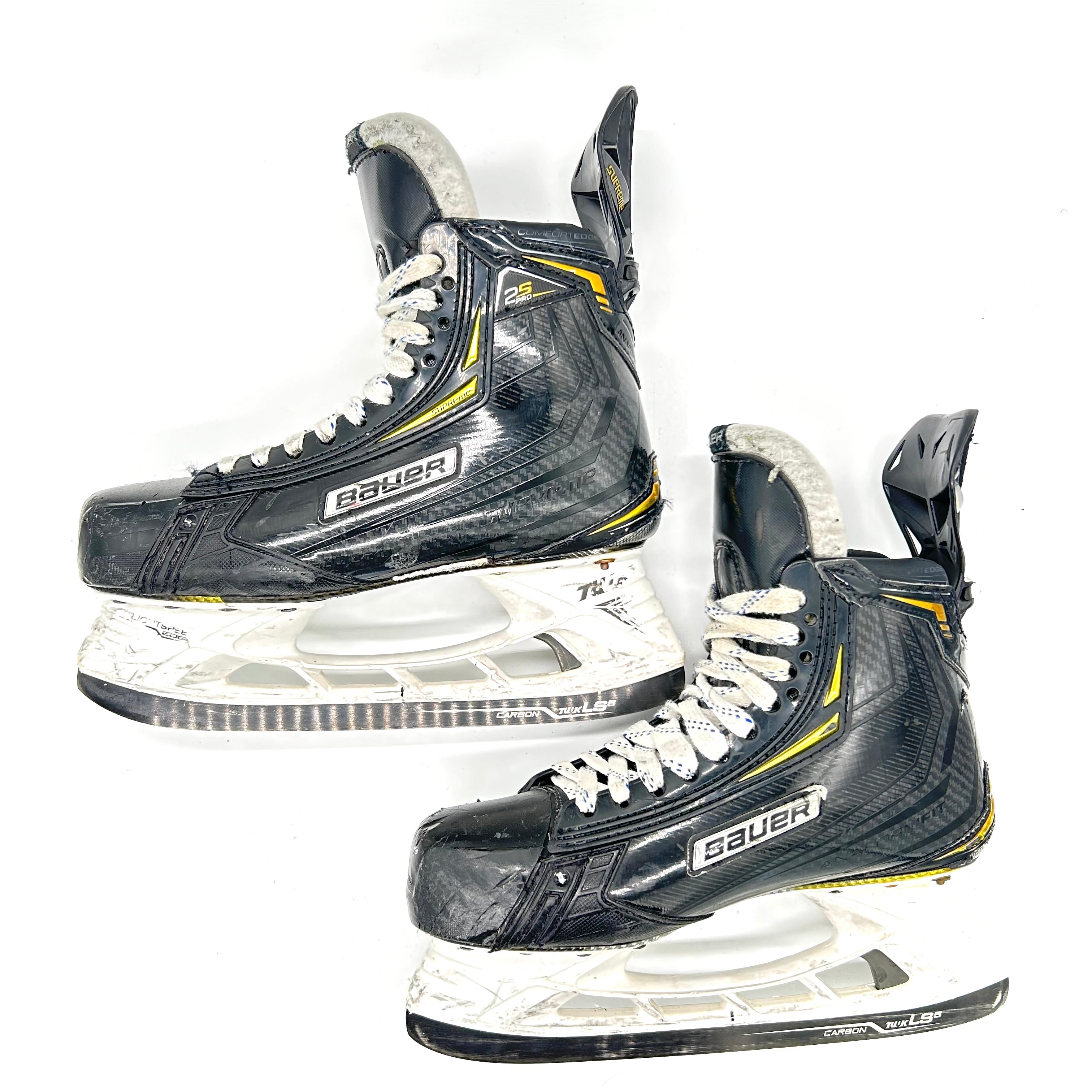 Bauer Supreme 2S Pro - Patins de hockey Pro Stock d'occasion - Taille 7,5D/8D